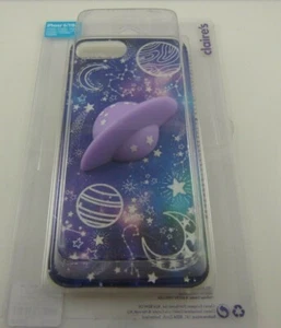 fits iPhone 6 plus, 7 & 8 + plus phone case celestial Saturn ring moon planets - Picture 1 of 8