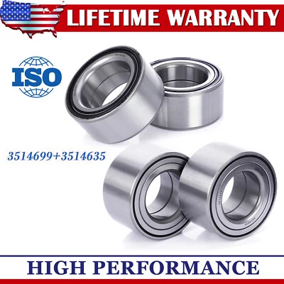 All 4 Front & Rear Wheel Bearings For Polaris Ranger RZR S 800 900 XP 2010-2014 - Image 1 of 4