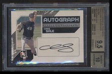 2011 IN THE GAME HEROES PROSPECTS SILVER BGS 9.5 10 AUTO CHRIS SALE WHITE SOX