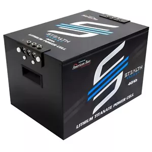 13.8v 40AH Stealth Energy Lithium Titanate Battery American Bass ABLT40 - Picture 1 of 7