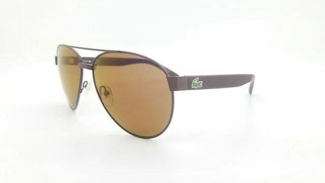 Lacoste L185S61560 Unisex Aviator/Pilot Sunglasses - Red