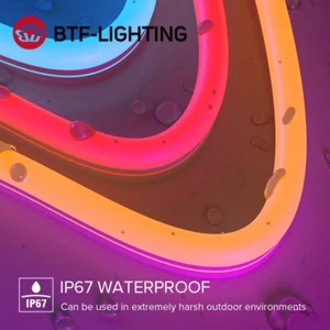 Dreamcolor LED Weiche Silica Gel Rohr Neon Lichter WS2811 SMD Flexible Band IP67 - Bild 1 von 12