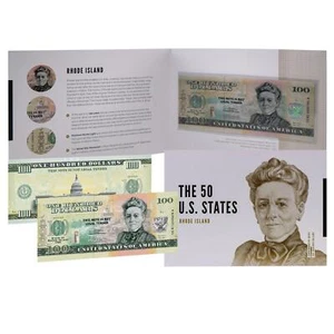 USA 100 Dollar Note | Rhode Island Gedenkfeier | Ida Lewis - Bild 1 von 5