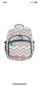 Thirty One Party Punch Backpack Sling Camera Diaper Bag One Shoulder Chevron - Picture 1 of 6