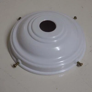 deco genuine bakelite lamp gallery,5-1/4",new,brown or white - Bild 1 von 8