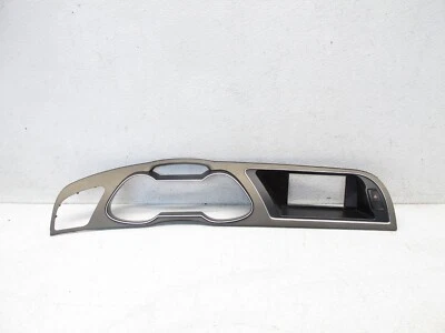 13-16 AUDI B8 A4 S4 RS4 TABLERO EMBELLECEDOR BISEL CALIBRE CLÚSTER PANTALLA MMI OEM 101723B Foto 1 de 4