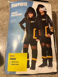 Fortnite Dark Voyager Costume Spirit Halloween Child Size Medium/Large 8-12 - Picture 1 of 1