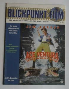 19/0005 BLICKPUNKT FILM Nr. 50 / 1995    Cover: Ace Ventura - Jim Carrey - Bild 1 von 2
