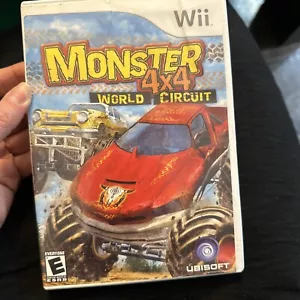 Monster 4X4 Circuito Mundial Nintendo Wii Carreras Videojuego Todoterreno Camiones Multi - Imagen 1 de 3