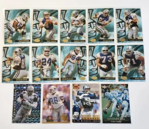1996 Topps Gilt Edge Dallas Cowboys Football Cards Lot (10) Cards +4 Bonus Cards - Picture 1 of 14