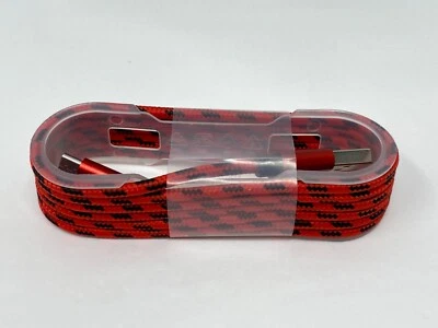 UNICORN USB to Micro USB 5 ft. Nylon Braided Charging Cable Phone Tablet eReader - Image 1 of 4