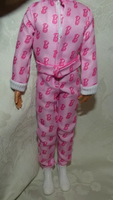 MATTEL KEN - BARBIE MOVIE PINK JUMPSUIT & WHITE SHOES FASHION LOT FOR DOLL - Image 1 of 4