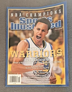 Sports Illustrated NBA Champs 2015 Golden State Warriors Steph Curry - Kerr - Picture 1 of 5