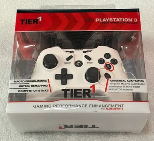 New Tier1 T1-CTRL-FPS PlayStation 3 Wired Controller 10 Ft Programmable PS3 PC - Picture 1 of 3