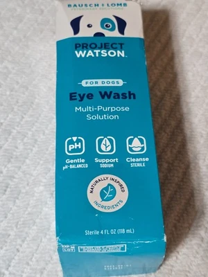 Bausch + Lomb Project Watson Eye Wash for Dogs Multi-Purpose Solution 4 fl oz (B - Image 1 of 4