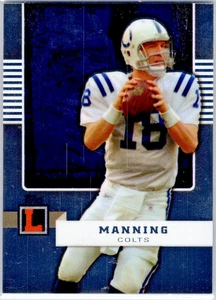2008 TOPPS LETTERMAN PEYTON MANNING #3 REFRACTOR /949 COLTS BRONCOS HOF - Picture 1 of 2