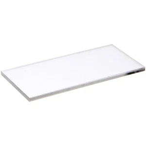 Plymor Clear Acrylic Rectangular Display Base, 6" W x 3" D x 0.25" H - Picture 1 of 1