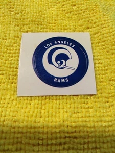 1970 Chiquita NFL Sticker Los Angeles Rams 1970-71 extrem selten 1971 Ex-Nrmt - Bild 1 von 2