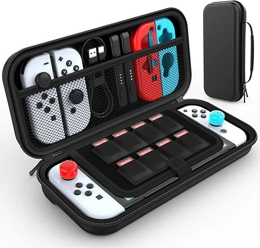 Custodia Portatile Compatibile con Nintendo Switch/Switch OLED Console - Immagine 1 di 1
