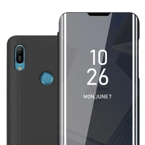 Case for Huawei Y6 2019 Full Cover Phone Protection Book Magnetic - Picture 1 of 8