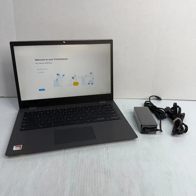 Chromebook Lenovo 14e 14" FHD AMD A4 32GB SSD Webcam ChromeOS - Image 1 of 4