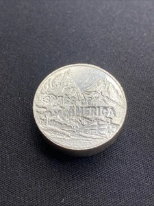 Rolo/apilador Swiss of America vintage 1 OZ redondo de plata .999 - Imagen 1 de 3