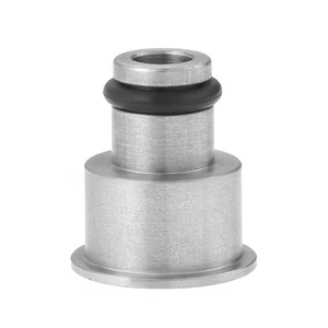 Fuel injector Adapter 210lb 2200cc Hats w/ Filters Short NGI-2 -> 11mm EV14 48mm - Picture 1 of 10