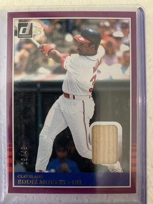 Panini Donruss 2025 - Retro 1985 Materiales Eddie Murray #MAT-EM púrpura/49 (MEM) Foto 1 de 2