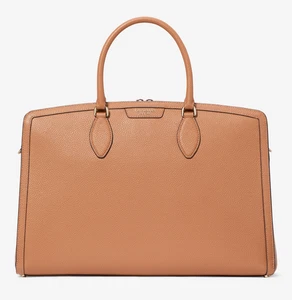 Nuevo Bolso para Laptop Kate Spade Hudson Cercanías Bungalow Marrón - Imagen 1 de 6