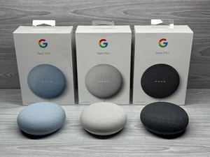 Altavoz inteligente Google Nest Mini (2da generación) MÚLTIPLES COLORES EN CAJA Y SIN CAJA - Imagen 1 de 20