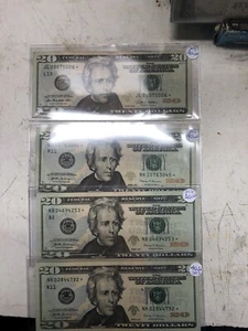 Twenty Dollar Star Note Lot - Picture 1 of 6