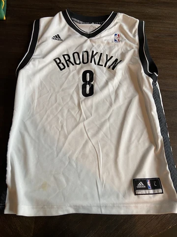 BROOKLYN NETS NBA Youth Large DERON WILLIAMS #8 ADIDAS  jersey Cover