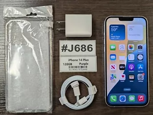 Apple iPhone 14 plus 128GB Purple - Unlocked - Read Seller Notes - Picture 1 of 4