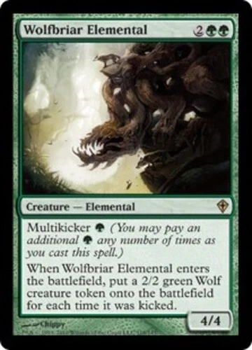 Wolfbriar Elemental ~ Moderately Played Worldwake MTG Magic UltimateMTG Green Ca - Image 1 of 1