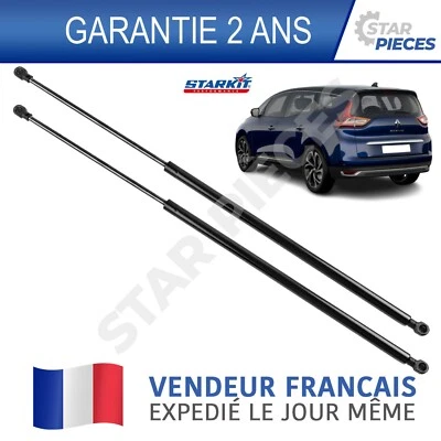 2 verin de coffre hayon arrière Grand Scénic 4 2016-2023 904506721R 904509420R - Photo 1/4