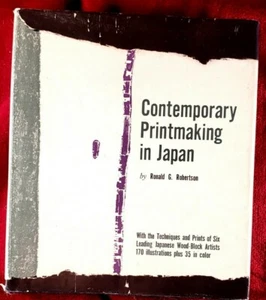 Contemporary Printmaking in Japan by Ronald Robertson 1965 Crown Publishers HTF - Picture 1 of 10