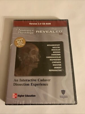 New Sealed! Anatomy & Physiology Revealed 2.0 CD-Rom  ISBN: 9780073378077 - Image 1 of 4