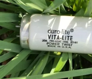 NEW VITA-LITE FULL SPECTRUM TH12 POWERTWIST F20T12 Duro-Test 20w light bulb 24" - Picture 1 of 12