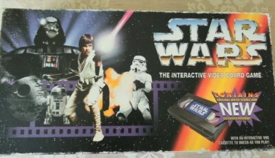 Vintage Star Wars VHS Video Interactive Board game Assault on Death Star 1995 - Image 1 of 4