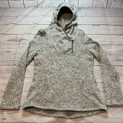 Freedom Trail By Kyodan Gray Cross Neck Zip Hoodie Sweatshirt Women's Medium - Image 1 of 4