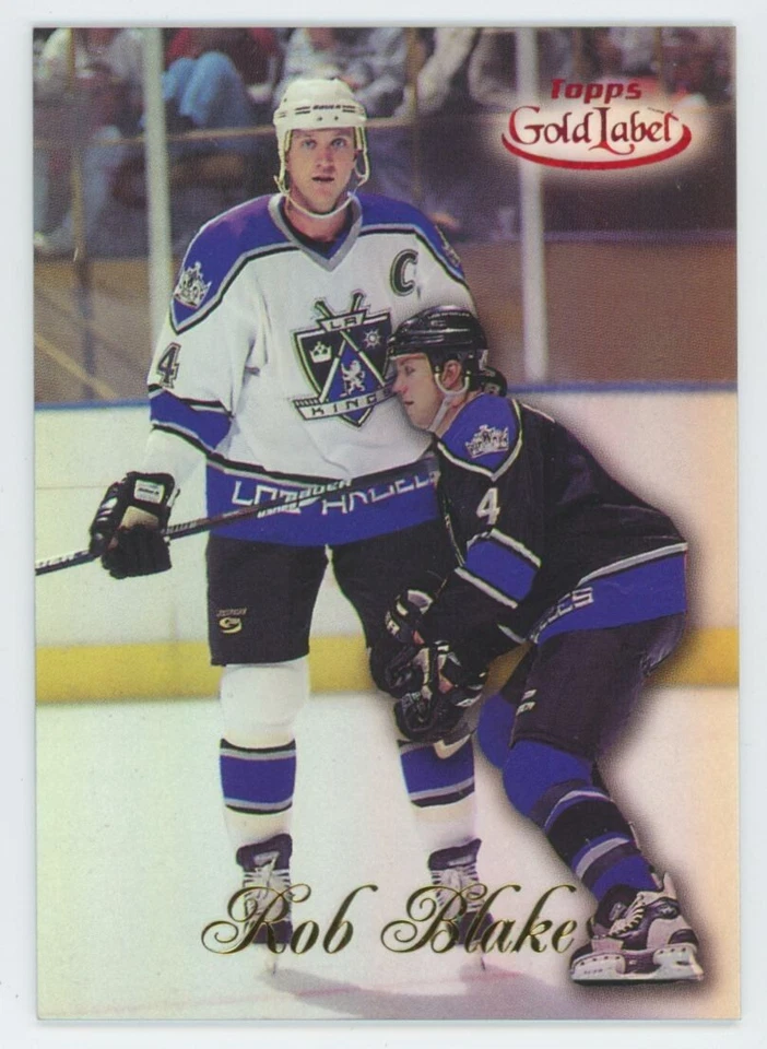 1998-99 TOPPS GOLD LABEL #96 Rob Blake CLASS 1 RED /100 - Image 1 of 2