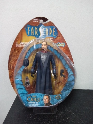 FARSCAPE 2001 Series 2 Action Figure BIALAR CRAIS "Captain Bialar Crais" NEW Cover