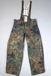 Vintage Bundeswehr Feuchter Ringelai Camo wasserdichte Latzhose - Bild 1 von 14