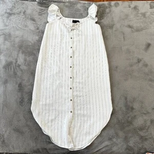 Vestido midi a rayas Hatch Maternity Jenna 0 para mujer XS - Imagen 1 de 5