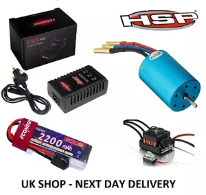 HSP BRUSHLESS Upgrade RC Car Truck Buggy 3S LiPo Motor Kit - 03302 107051 - Picture 1 of 6