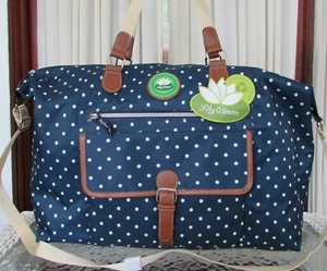 Bolso de Mano de Viaje Lily Bloom Lunares Fin de Semana Fiona Nuevo con Etiquetas - Imagen 1 de 10