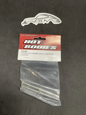 Peça de carro de controle remoto vintage Hot Bodies # C8165 catracas 5x85MM (2) Lightning Stadium - Imagem 1 de 2