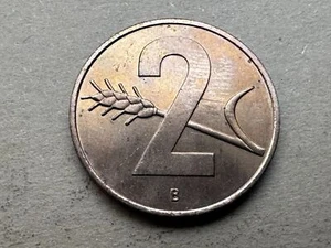 1958 Switzerland 2 Rappen Coin UNC ( B Mint ) #W162 - Picture 1 of 2