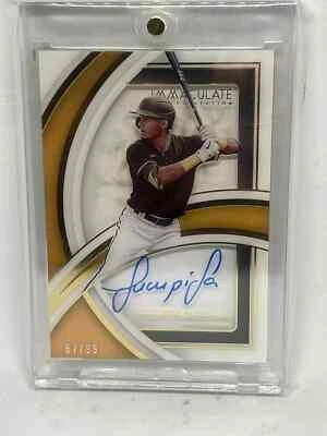 2022 Immaculate Collection Shadowbox Signatures #4 Tucupita Marcano /99 - Image 1 of 2