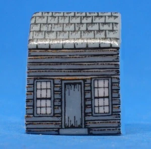 Birchcroft Miniature House Shaped Thimble -- Log Cabin - Picture 1 of 1